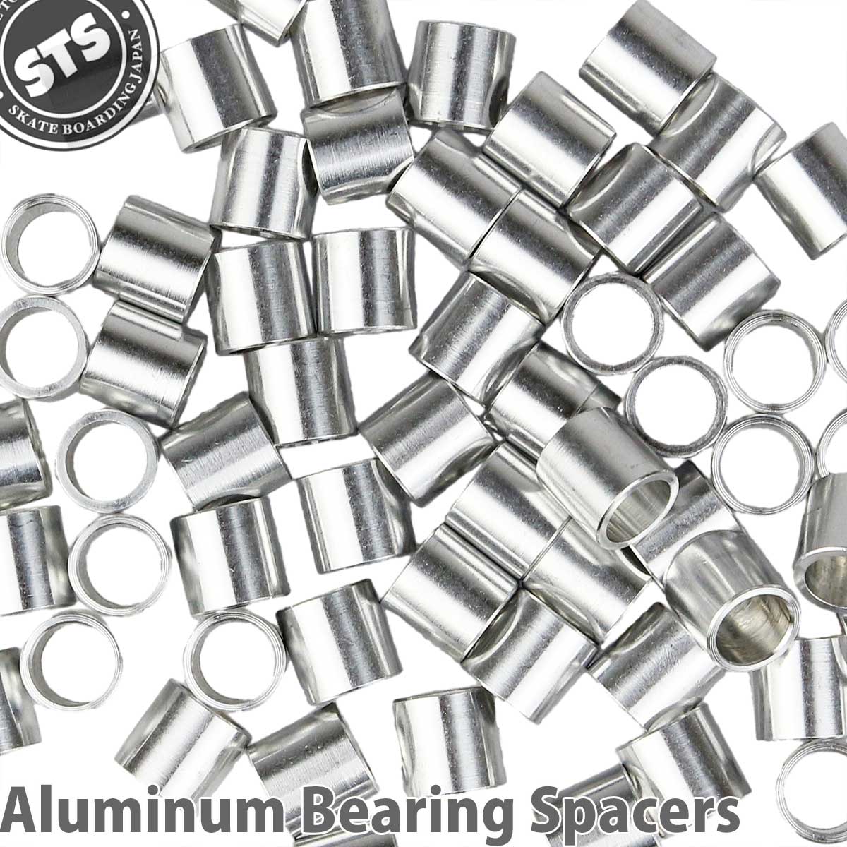 43☆新品☆ shiver スケートボード ビルトインスペーサー ベアリング ベアリングスペーサー / Bearing Spacers | スケートボード ロンスケ