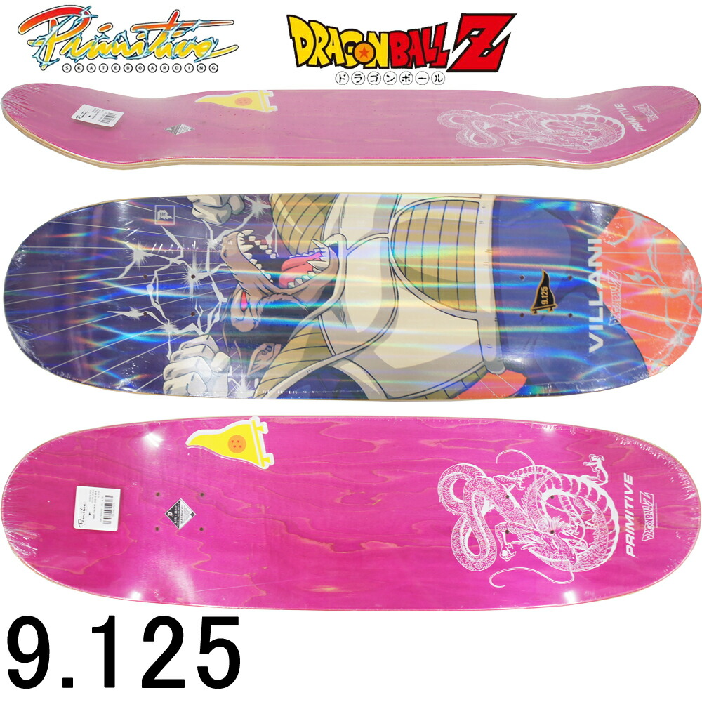 楽天市場 スケボー デッキ スケートボード ドラゴンボール Primitive プリミティブ スケボーデッキ 板 Villan Great Ape 9 125inchストリート オシャレ ファッション アイテム スケートボード専門店カットバック