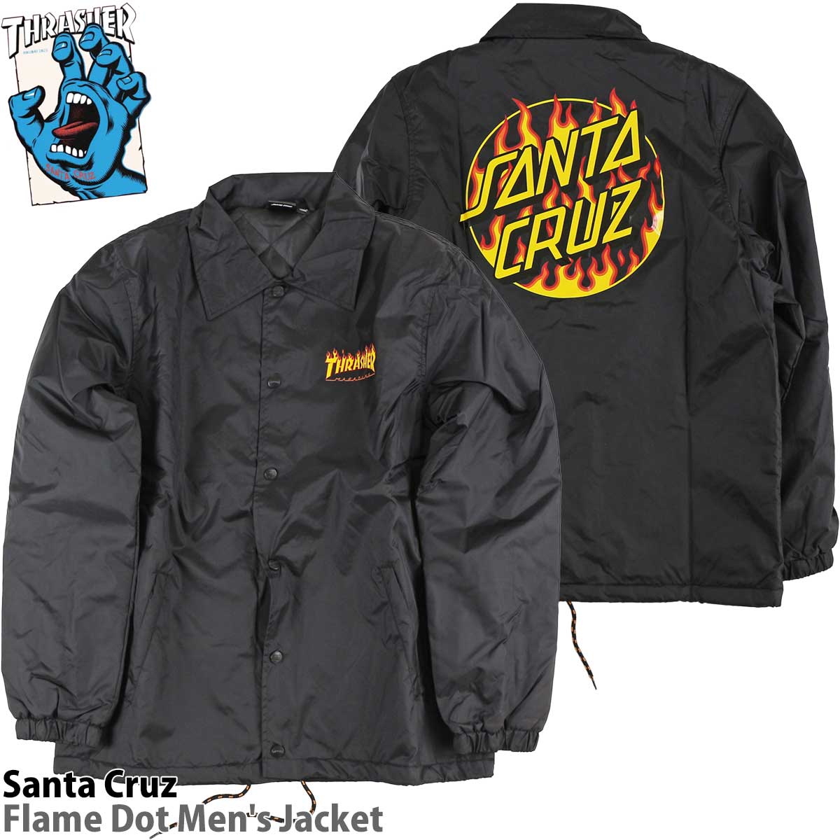 THRASHER - ダブルエー サンタクルーズ ウェア Santa Cruz X Thrasher – Mainland Skate & Surf