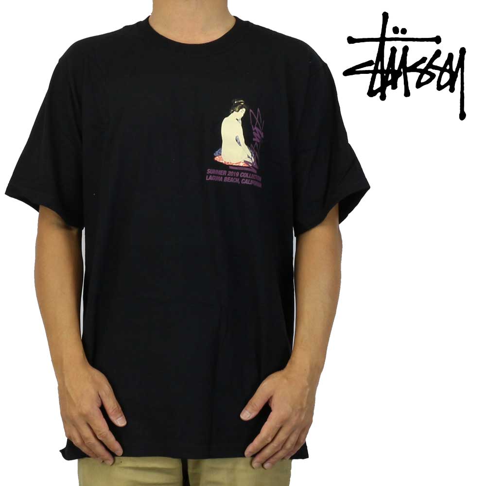 STUSSY - 00sStussyステューシー長袖シャツブラック黒Lメンズの+