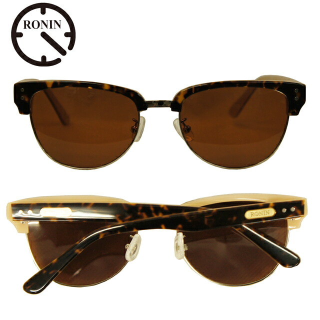 Ronin Eyewear サングラス ロニンアイウエア 50/50 ミディアム ベッコウフレーム ブラウングラデーションポーラレンズ スケボー サーフィン フィフティーフィフティー