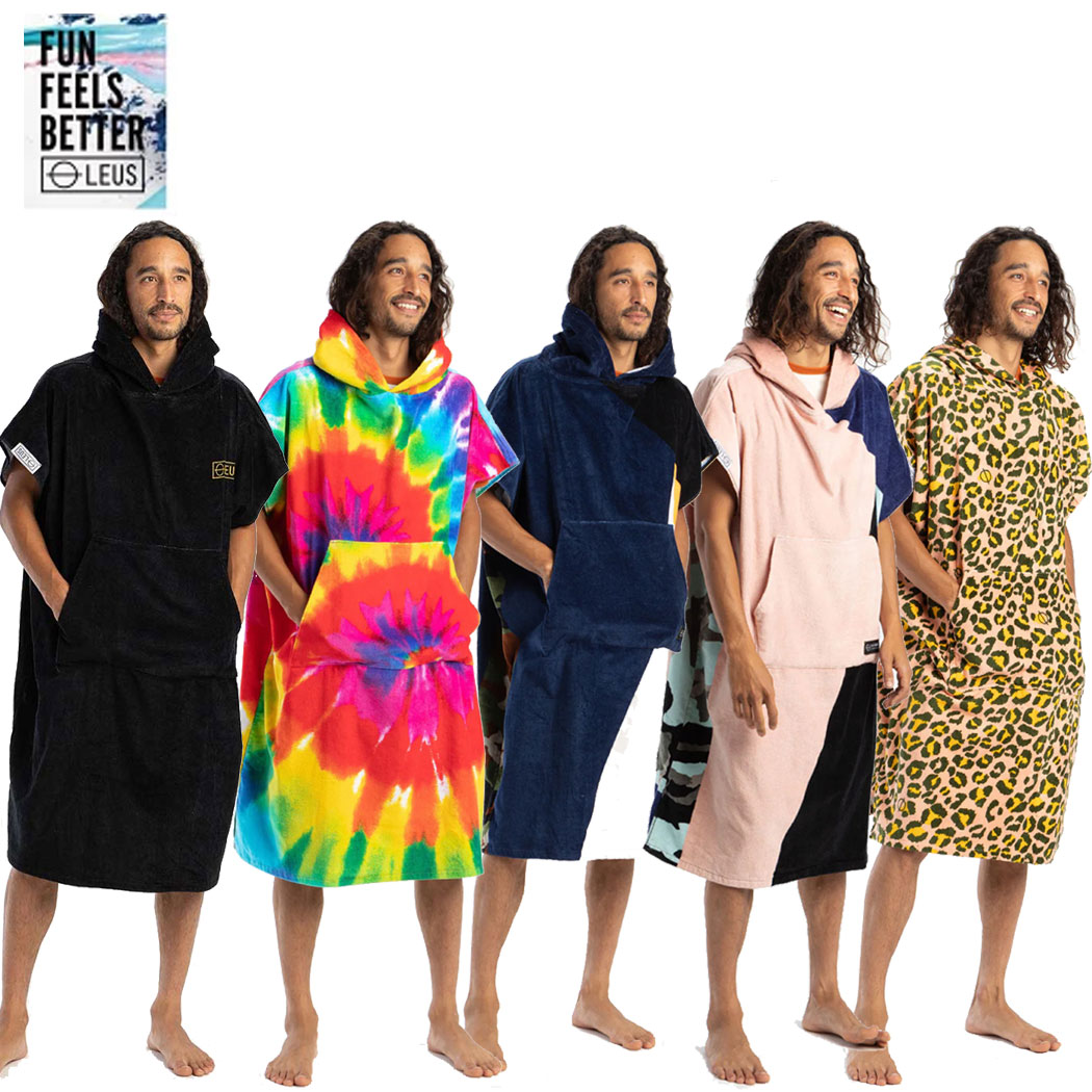 LEUS サーフポンチョ Conner Coffin Large 楽天市場】レウス(LEUS)プロエコタオルポンチョコナーコフィン