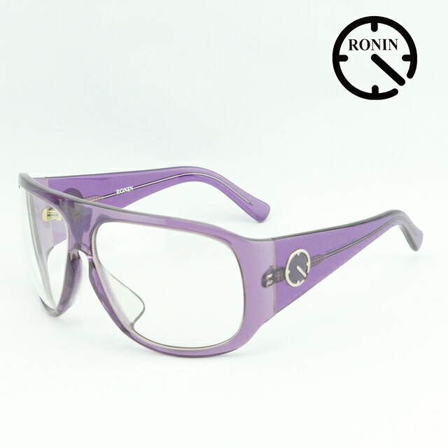 UVカット サングラス Ronin Eyewear ロニンアイウェアー Prototype O.T.W OFF THE WALL Clear Purple/Clear Lens