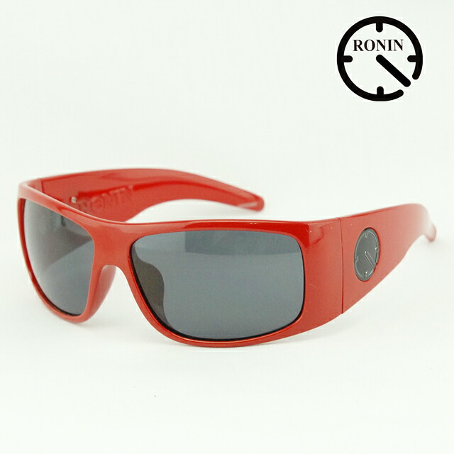 ロニン サングラス Ronin Eyewear ロニンアイウェアー UVカット Prototype NEW NO3 Red/Gray Lens