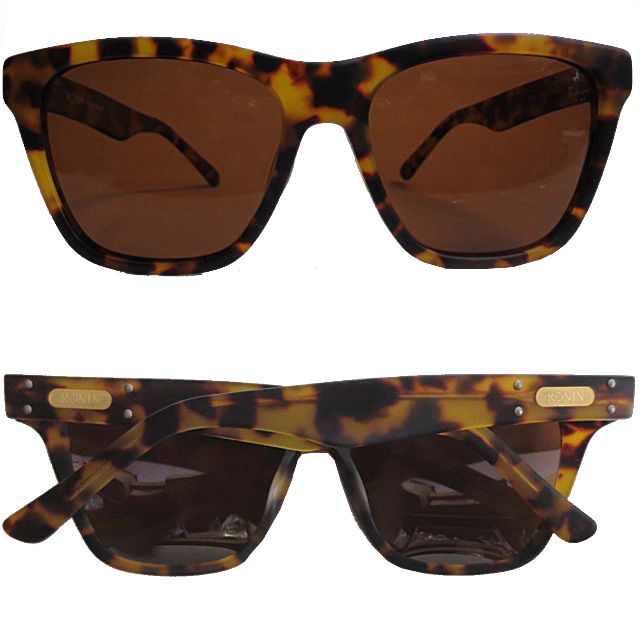 Ronin Eyewear サングラス Max マックス べっ甲色 フレーム ブラウンポーラーレンズ サングラス