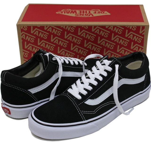 楽天市場 Vans バンズ ヴァンズ Old Skool Black White 23 31cm スケートボード スケボー スケシュー オールドスクール Usa 企画 靴 クラシック スニーカー スケートボード専門店カットバック