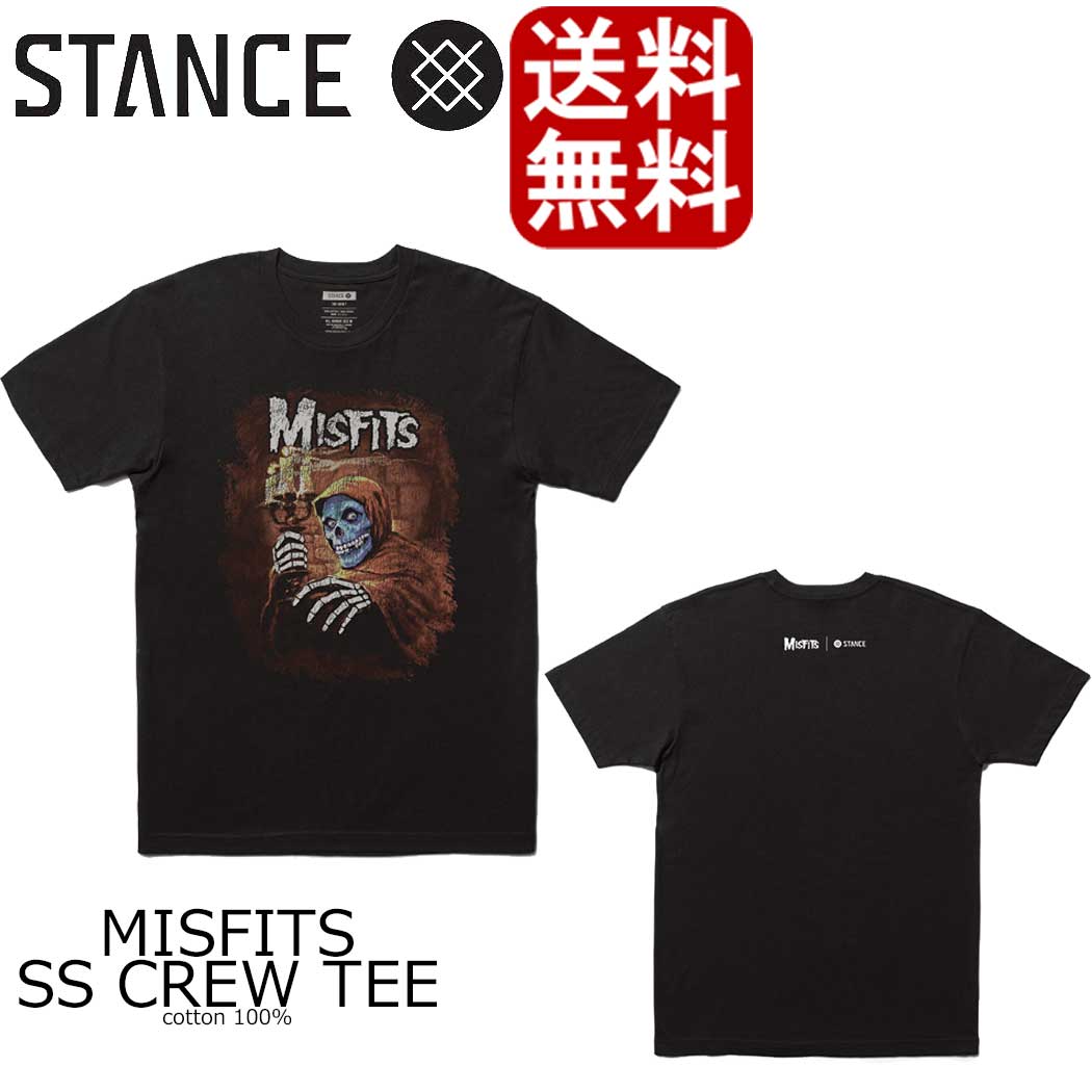 スタンス Stance Tシャツ 半袖 Stance MISTIST CSRE SS Tee グリーンデイ コラボ メンズ ブランド ストリート ギフト 男性 彼氏 プレゼント 贈り物 ミスフィッツ
