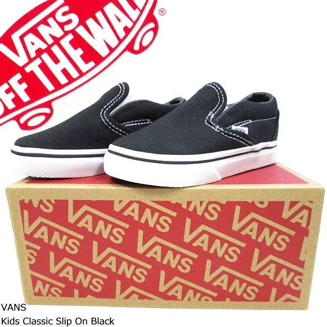 楽天市場】バンズ VANS スニーカー ヴァンズ スリッポンキッズ SLIP-ON 