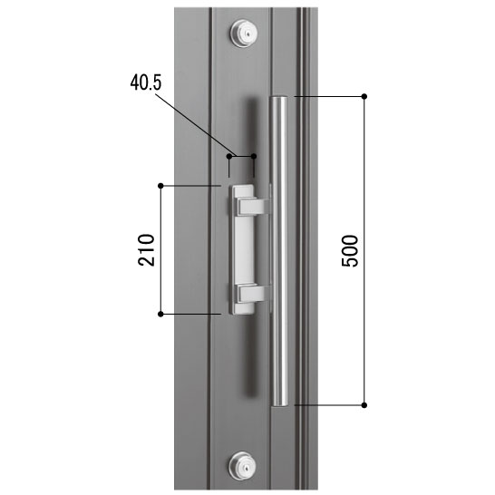 【楽天市場】YKKAP プッシュプルハンドル・ラッチケース HHJ0192：クーテ