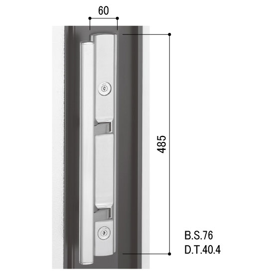 YKKAP プッシュプルハンドル 左勝手 HHJ-0093 55,941円