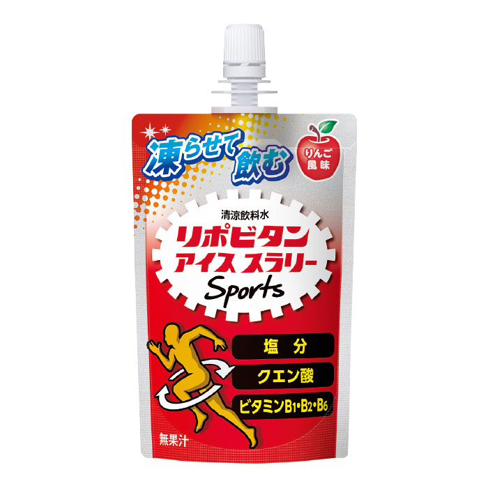 熱中症対策 リポビタン アイススラリー Sports りんご風味 120g 30袋入 冷凍 水分補給 暑さ対策 運動 スポーツ 5,254円