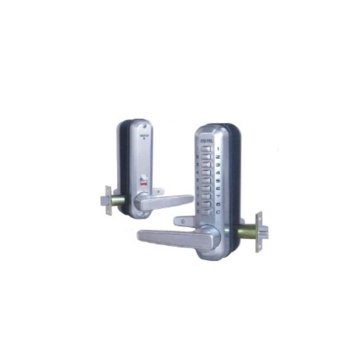 TAIKO タイコー 8300 デジタルラッチ錠 シルバー SC デジタルロック 自動施錠 暗証番号 対応扉厚 30mm～50mm バックセット60mm 左右勝手兼用