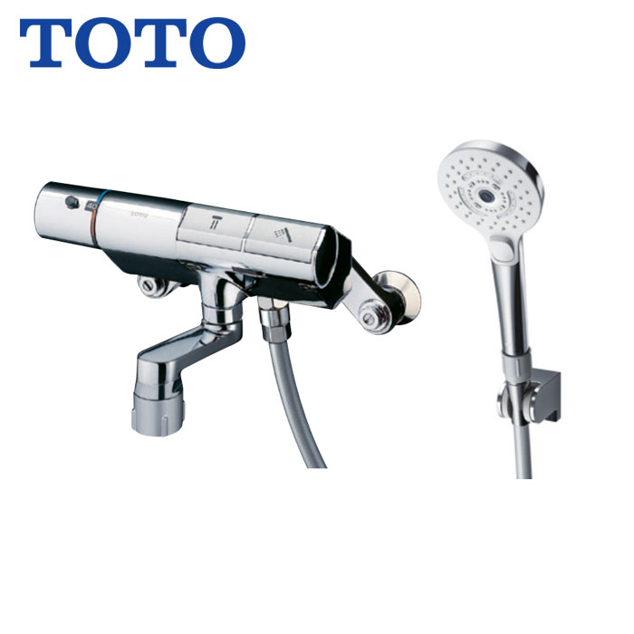 風呂場用 水栓 シャワー用 TOTO TMN40STY7 壁付サーモスタット 組みあわせる水栓 タッチスイッチタイプ スパウト70粍コンフォートウエーブシャワー  3モードミスト めっき
