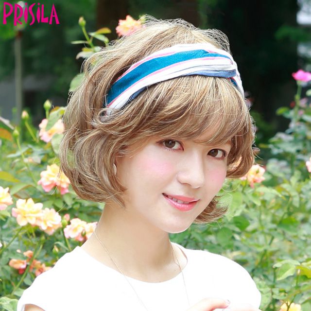 楽天市場 プリシラ オールウィッグ クラシカルボブ A 664耐熱 送料無料 カラコン ウィッグ キュティア