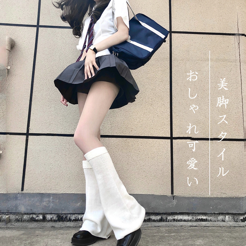 超目玉 ルーズソックス レッグウォーマー ソックス 夏 薄い 通気性 レディース 靴下 ロング 足首 ゆったり ハイソックス スクール ボリューム感 Jk 冷え取り 冷えとり 美脚スタイル 足首ウォーマー ニット おしゃれ 通学 衣装 可愛い 文化祭 学園祭 体育祭 中学生