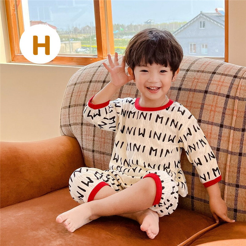 子供パジャマ キッズ 夏服 パジャマ 韓国風 長袖 セットアップ 通気性 涼しい 長ズボン 上下セット 綿 ルームウェア 女の子 男の子 夏 子供パジャマ キッズ 夏服 パジャマ 韓国風 長袖 セットアップ 通気性 涼しい 長ズボン 上下セット 綿 ルームウェア 女の子 男の子 夏