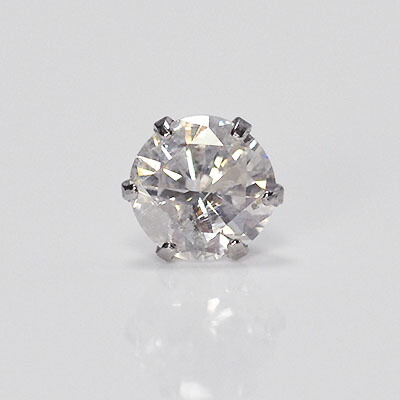 ダイヤモンドピアス 片耳 プラチナ・ダイヤモンド0.3ct シングルピアス 片耳用 メンズ 37,752円