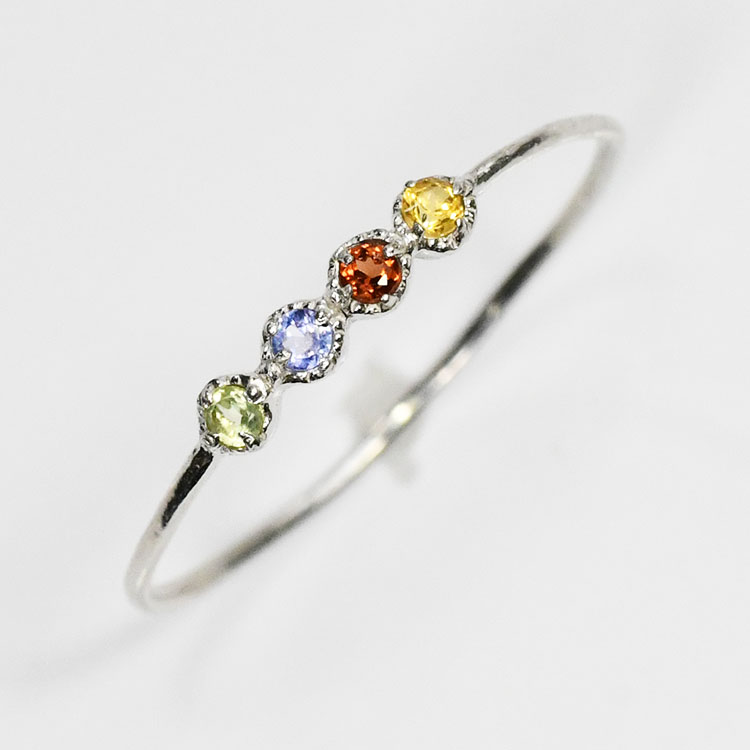 楽天市場】【絆田製作所】選べる誕生石 選べる地金カラー 天然石