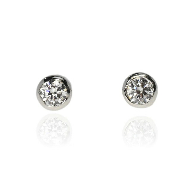 ❤ダイヤモンドピアス❤ シルバーダイヤモンドピアス（0.03ct）｜ピアス｜ノジェス 公式