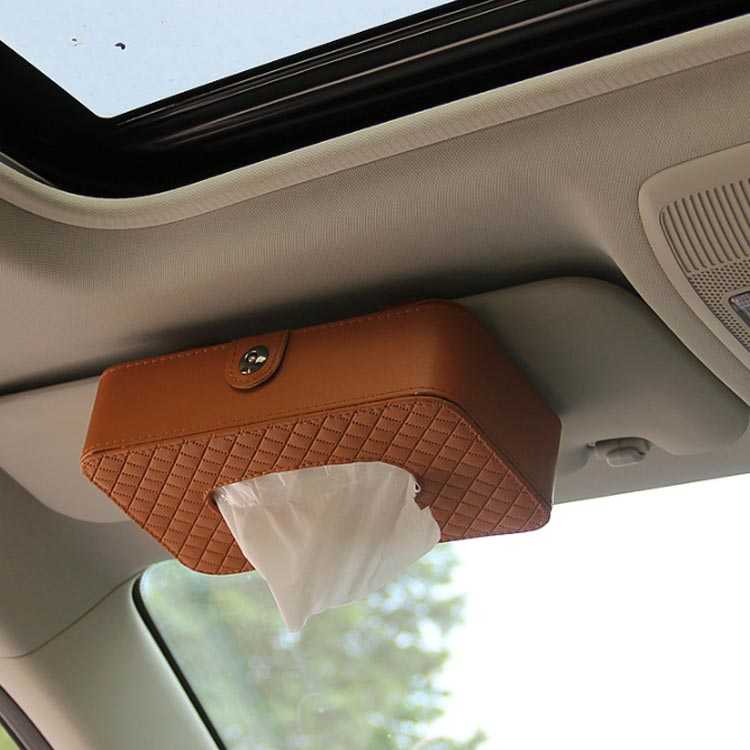 ティッシュケース 車載 ティッシュボックス 車用 ティッシュカバー おしゃれ 単一 ペーパーボックス 車内収納 便利 車用アクセサリー ピンチ付き ベルト付き カー用品 Pu achc Org