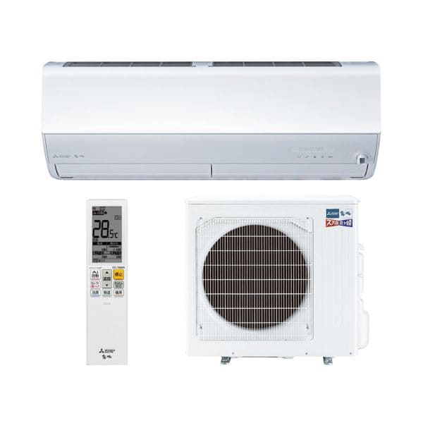 三菱電機 エアコン 23畳 ズバ暖 霧ヶ峰 MSZ-HXV7125S-W ピュアホワイト HXVシリーズ プレミアム 2025年モデル 寒冷地仕様 単相200V ルームエアコン 冷暖房