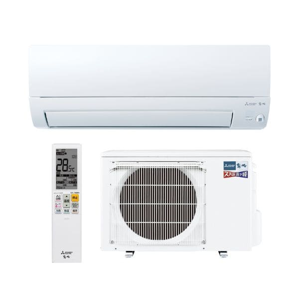 三菱電機 エアコン 10畳 ズバ暖 霧ヶ峰 MSZ-KXV2825S-W ピュアホワイト KXVシリーズ スタンダード 2025年モデル 寒冷地仕様 単相200V ルームエアコン 冷暖房