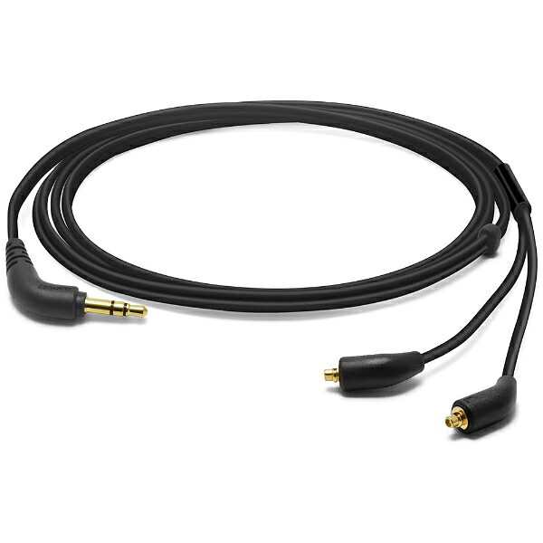 オヤイデ電気 HPCMXSBLACK1.2 リケーブル　HPC-MXs（MMCX端子⇔3.5mmステレオミニ端子） ブラック HPCMXSBLACK1.2