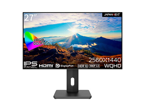 JAPANNEXT ジャパンネクスト マイコン管する JN-27IPS4FLWQHDR-HSP 27型 WQHD(2560×1440） /広々とした