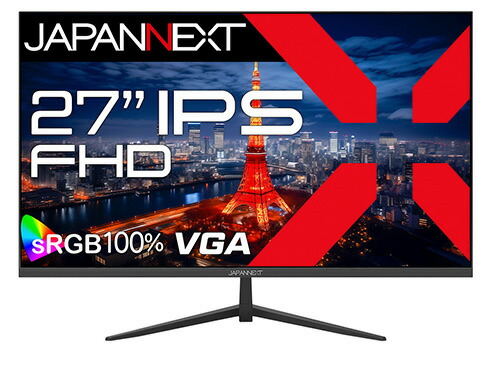 JAPANNEXT ジャパンネクスト PCモニター JN-IPS271FHD 27型 フルHD(1920×1080) /ワイド