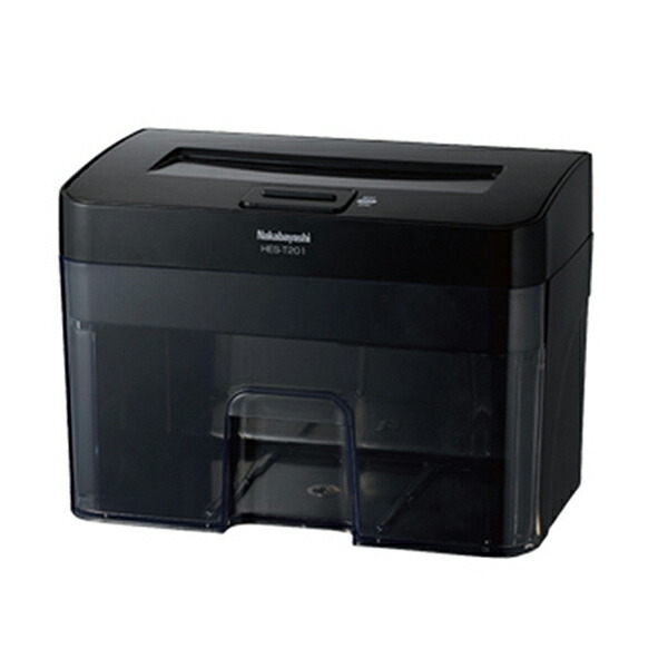 楽天市場】ナカバヤシ NSE-526 電動シュレッダー ブラック マイクロ