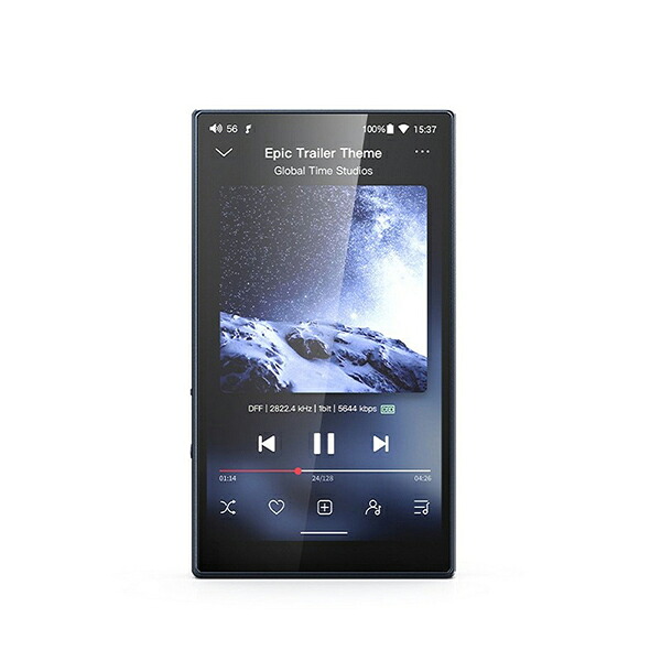 FiiO FIOM21L ハイレゾポータブルプレーヤー Dark Blue FIO-M21-L ハイレゾ相応う 64GB