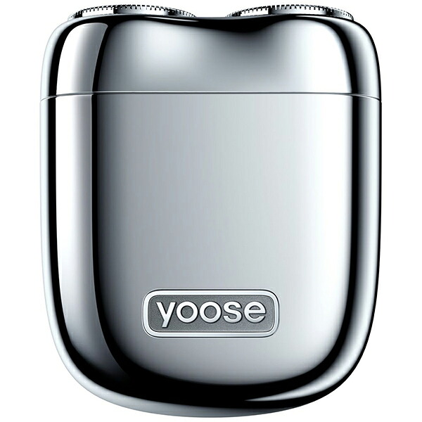 YOOSE(ユーセー) MINI2SLV MINI SHAVER 回転式電気シェーバー シルバー