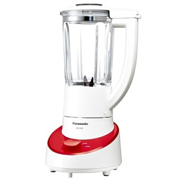 パナソニック ファイバーミキサー 1000mL MX-X301-R レッド