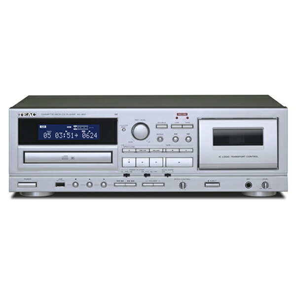TEAC カセットデッキ /CDプレーヤー AD-850-SE
