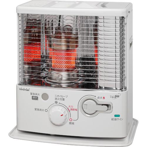 トヨトミ 独居室受け答え原油暖房器 RS-G2424-W 白いこと 木造～6畳 混凝土～9畳