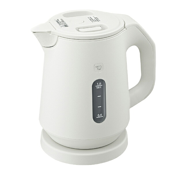 象印マホービン ZOJIRUSHI 電気ケトル 1.0L CK-KA10-WM ペールホワイト