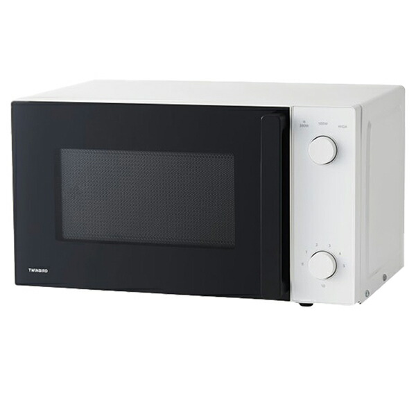 TWINBIRD ツインバード 電子レンジ DR-D254W ホワイト 17L 50/60Hz
