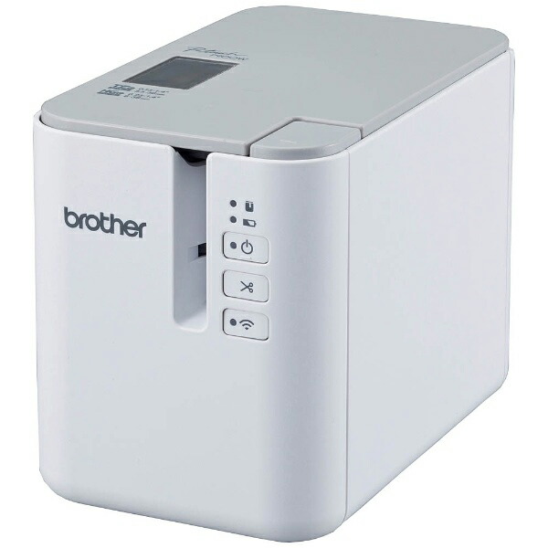 brother ブラザー ピータッチ PT-P900W PC接続専用 ホワイト インデックスラベル 事務