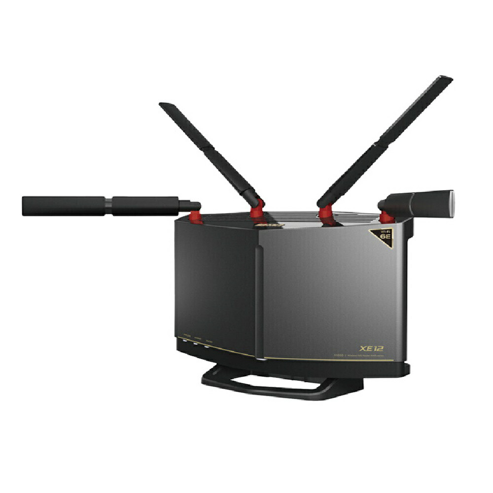 BUFFALO バッファロー AirStation WXR-11000XE12 チタニウムグレー Wi-Fi 6E Wi-Fiルーター 無線LANルーター｜Cuticle Style 店