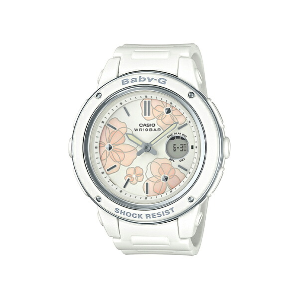 カシオ レディース 腕時計 BGA150FL7AJF Baby_G Floral Dial Series レディース 時計 BGA_150FL_7AJF
