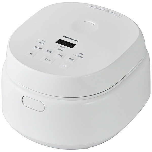 パナソニック SRA110D マイコン炊飯器 ホワイト SR-A110D-W 5.5合 マイコン