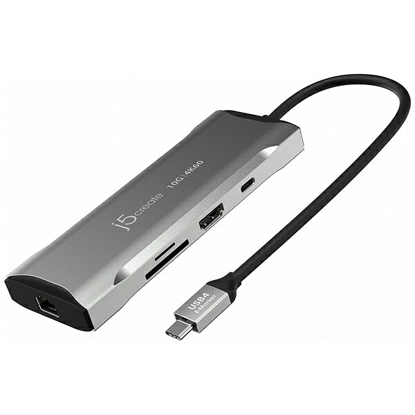 ジェイファイブ クリエイト USB PD対応 100W ドッキングステーション スペースグレー JCD393|Cuticle Style 店