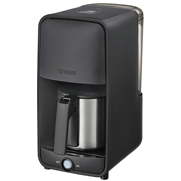 タイガー魔法瓶 コーヒーメーカー マットブラック ADC-G060KM ミルなし｜Cuticle Style 店 6,154円