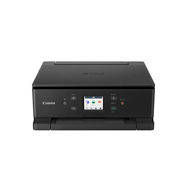 キヤノン PIXUSTS7630BK 5色インクジェット複合機 2WAY給紙対応 自動両面プリント ブラック