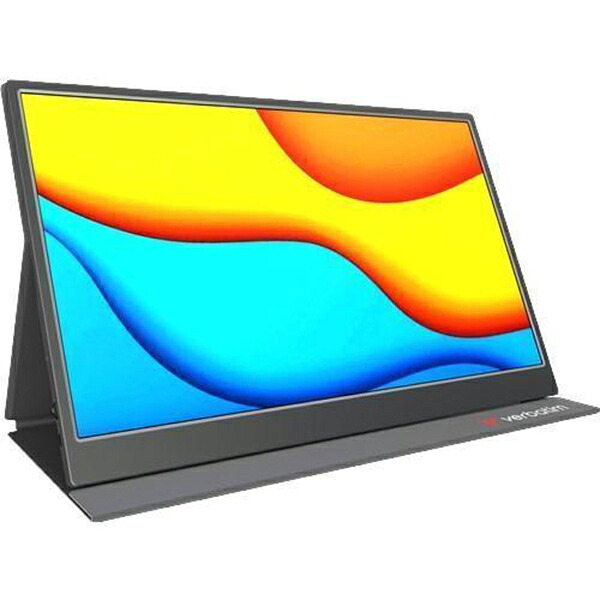 Verbatim(バーベイタム) モバイルモニター ディスプレイ MM156VB5 15.6型 フルHD IPSパネル採用 ノングレア USB Type-C接続