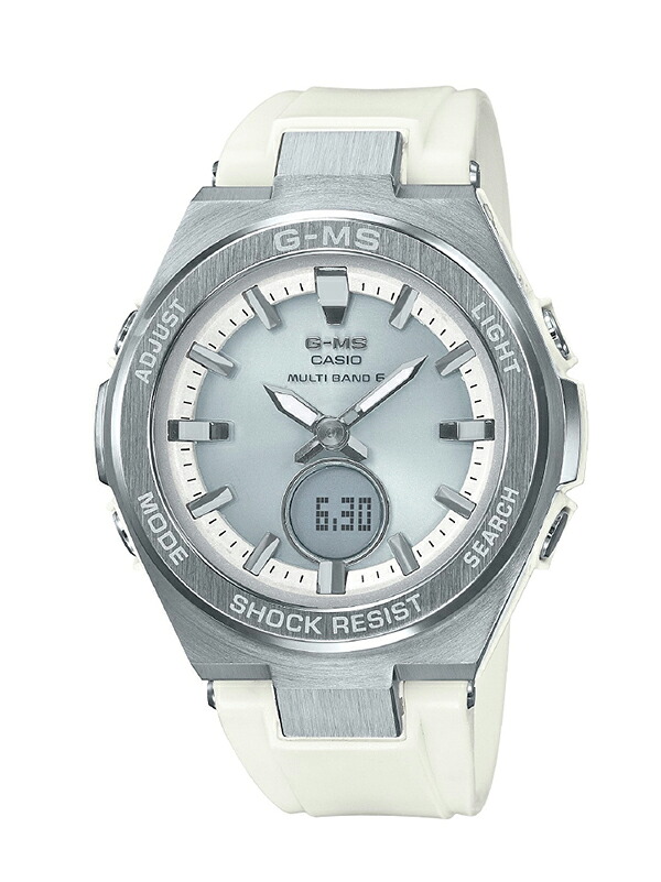CASIO カシオ 腕時計 Baby-G G-MS MSG-W200-7AJF レディース ホワイト 電波ソーラー｜Cuticle Style 店 15,687円