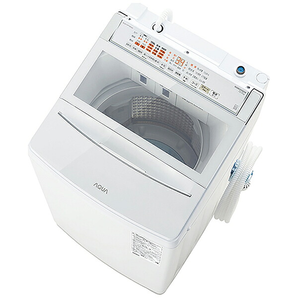 AQUA 全自動洗濯機10Kg AQUA ホワイト AQW-VP10B(W) 乾燥3.0kg 上開き 簡易乾燥(送風機能)｜Cuticle Style 店