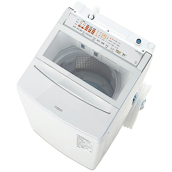 AQUA 全自動洗濯機9Kg AQUA ホワイト AQW-VP9B(W) 乾燥3.0kg 上開き 簡易乾燥(送風機能)｜Cuticle Style 店