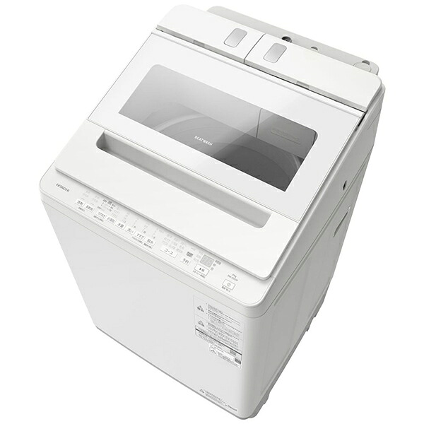日立 全自動洗濯機 ビートウォッシュ ホワイト BW-X100P-W ［洗濯10.0kg /上開き /乾燥機能無］｜Cuticle Style 店