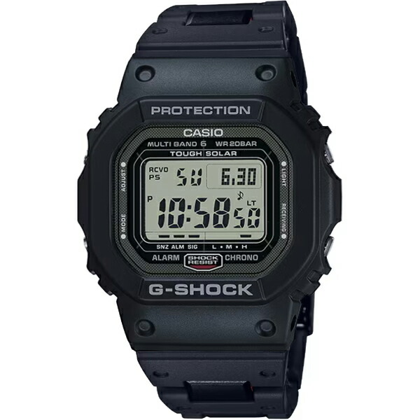 CASIO カシオ G-SHOCK G-ぼうぜん自失 GW-5000U-1JF 黒いこと 時辰儀 ソーラー電磁波時辰儀